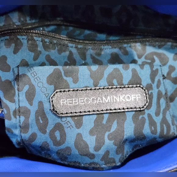 REBECCA MINKOFF | Amorous Two-Way Satchel | Electric Blue - Picture 3 of 12